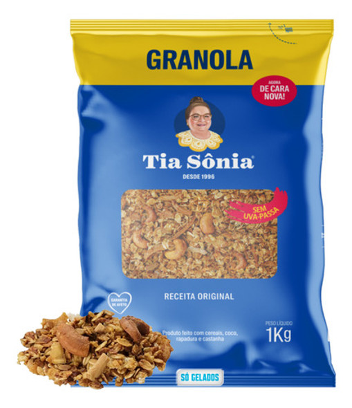 Granola Premium Tia Sônia 1 Kilo Envio Imediato 1 Granola Premium Tia Sônia 1 Kilo Envio Imediato 1
