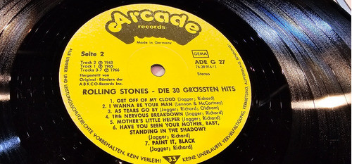 Rolling Stones Die 30 Grobten Hits In Solo Disco Uno Impecab 1