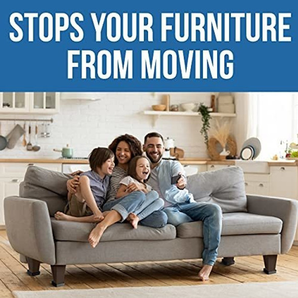 Regatones Antideslizantes 10x10cm  Goma Negra 4u 1