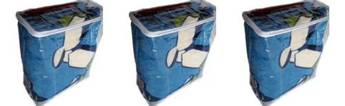Bolsa De Pvc P/guardar Ropa 38x46x18cm X Pack De 3 Unidades 0