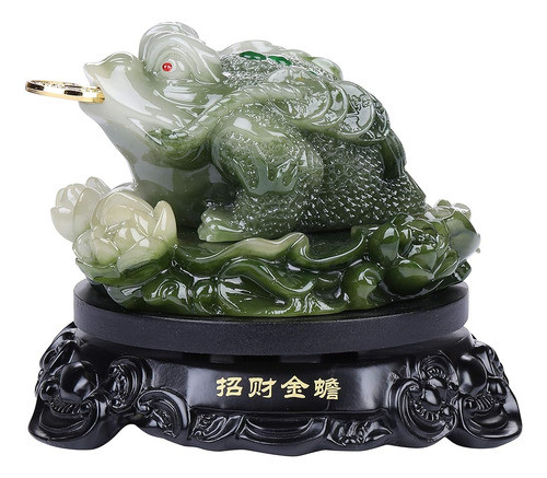 I-mart Feng Shui Money Frog Estatua, Atrae Riqueza Y Buena S 0