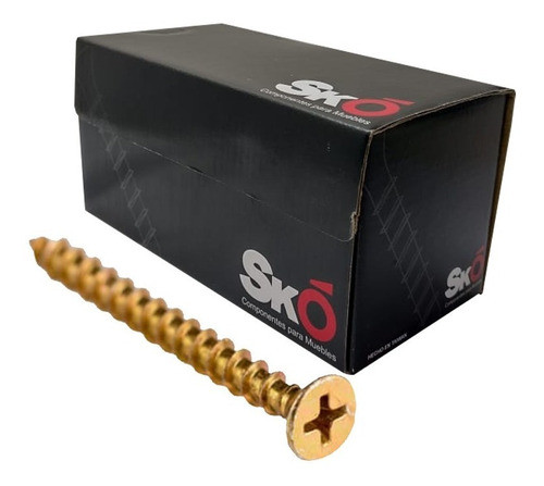Tornillo Drywall Para Madera 3.5 X 50 Ducasse X 500 Unidades 0