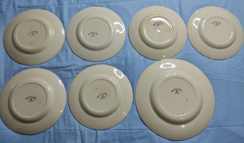 Platos De Porcelana Woody Ivory Ware, Envio Gratis 1