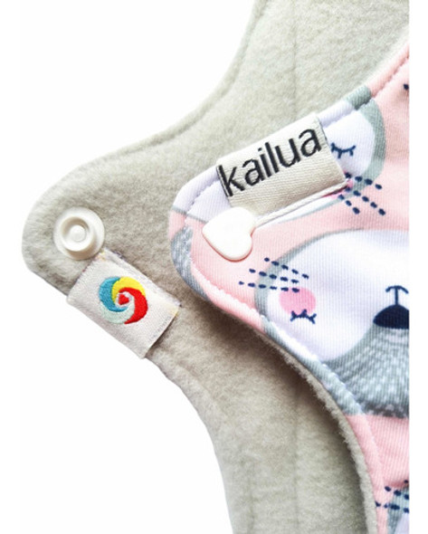 Kit 5 Absorventes Ecológicos Kailua  Algodão P + Brinde! 1