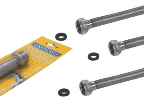 Flexible Gas Extensible 1/2 400/1050 Mm Dinatecnica 0