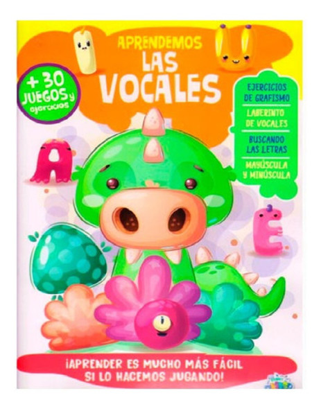 Libro Aprendemos Las Vocales - Brainy Kids 0 Libro Aprendemos Las Vocales - Brainy Kids 0