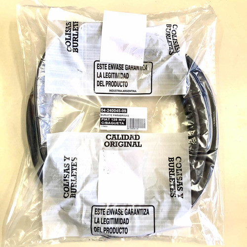 Burlete De Parabrisas Para Bagueta Fiat 128 Calidad Original 1
