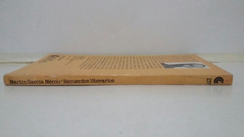 Recuerdos Literarios. Martín García Mérou. 1
