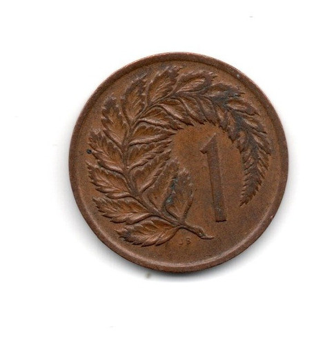 Nueva Zelanda Moneda 1 Cent Año 1967 Km#31.1 0