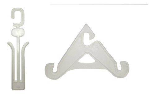 Cabide Sapatilha Transp (250) + Cabide Chinelo Transpa (250) 0