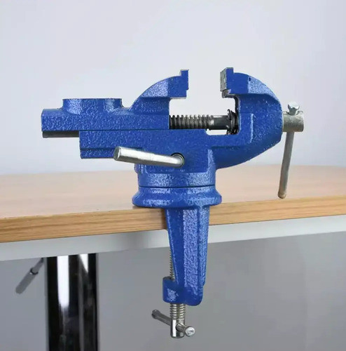 Morsa De Mesa Banco Con Base Giratoria 50 Mm 2 Pulgadas 1