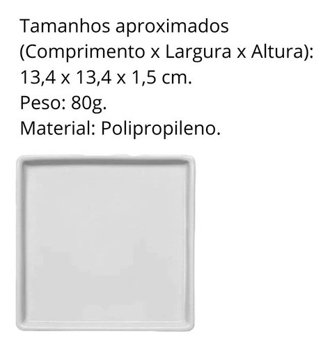 Lote 50 Prato Para Petit Gateau Sobremesa Festas 13,4 Cm 1