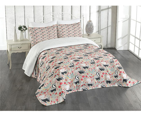 Colcha De Bosque Lunarable, Mofetas En El Jardín Botánico Co 0