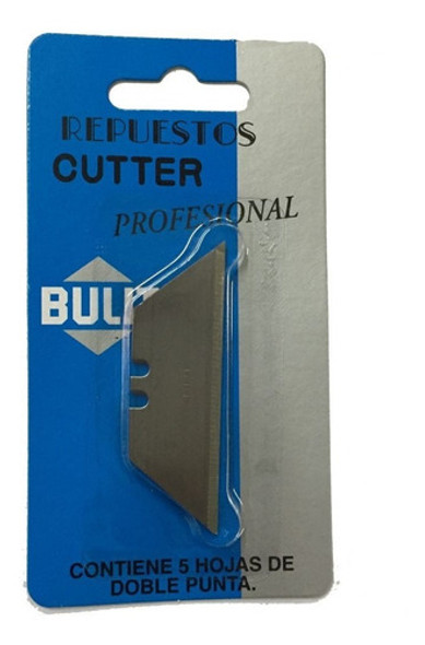 Hojas De Repuesto X 5 P/ Cutter Profesional Serie 800 Bulit 0