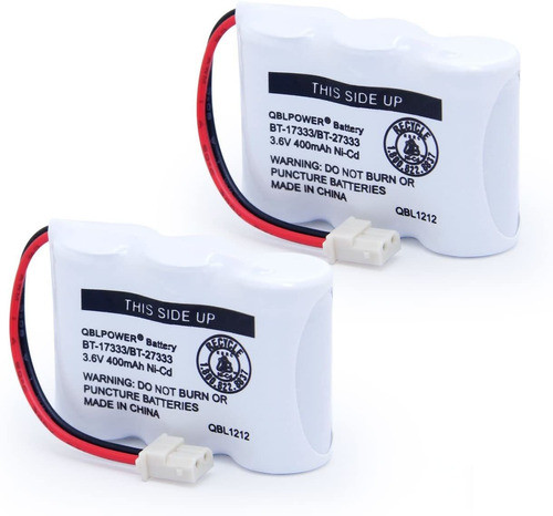 Bateria 3.6v Ni-cd Bt-17333 Bt-27333 Para Vtech (2 Unidades) 0