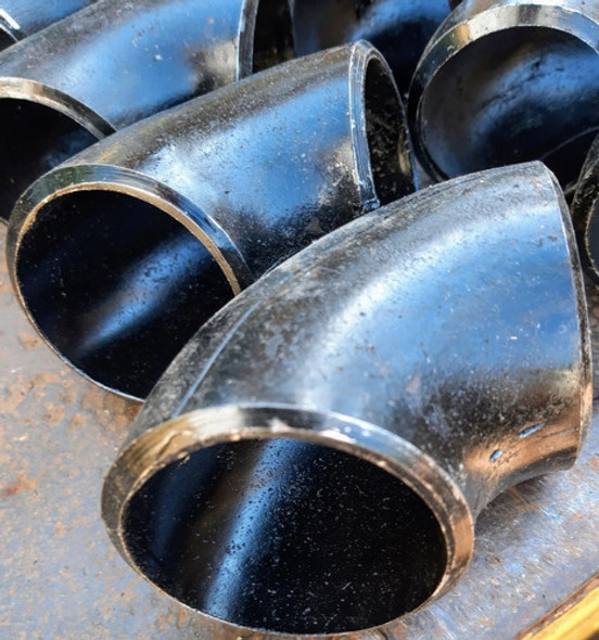 Codo Corto De Hierro - 2 PuLG..a 90º P/soldar.tubos Larralde 1