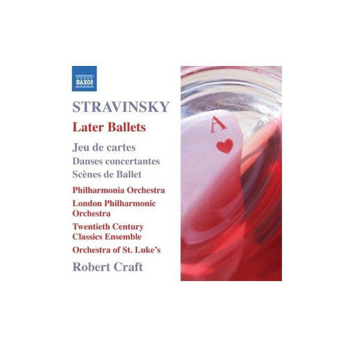 Stravinsky/pao/lpo/craft Later Ballets Jeu De Cartes Danses 0