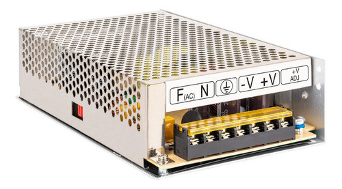 Fuente Ac/dc 15a 12v Intelbras Efm 1215 Metalica 1