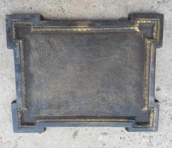 Antigua Placa Cartel De Bronce Sin Grabar - Pesa 4 K. 200 G. 0