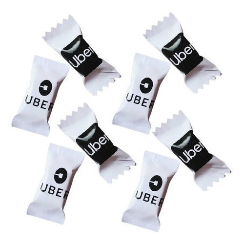Balas Personalizadas Uber - 100un 0