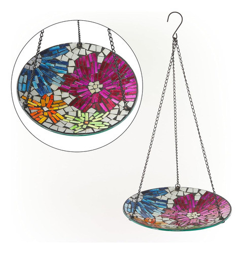 Alpine Corporation Hmd214 Alpine 10  Mosaico, Multicolor, Ta 1