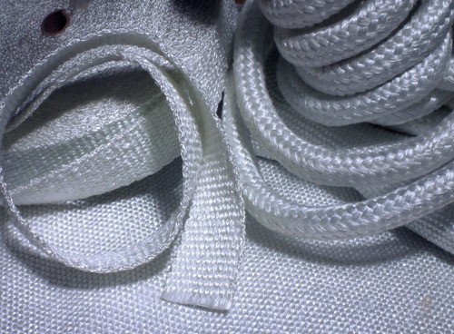 Fibra De Vidrio En Cinta Tejida 75 Mm X 3 Mm  X 1 Mts. 1