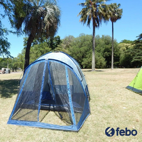 Carpa Mali Safari 4 Personas 240x220x200cm Febo 1