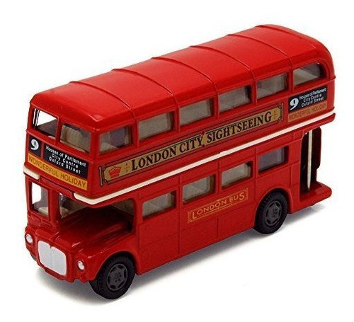 London Double Decker Bus Red Motormax 76002 475 Diecast Mode 0