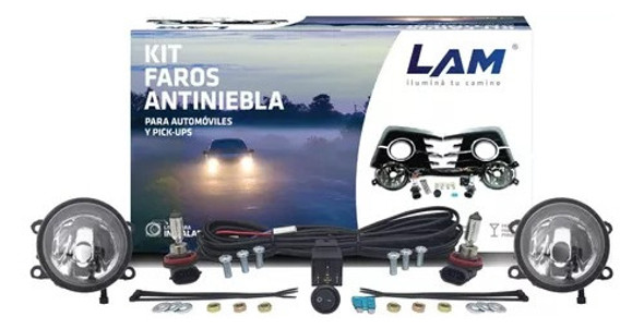 Kit Faros Auxiliares Ford Ka 2011 A 2021 Sin Rejilla 0