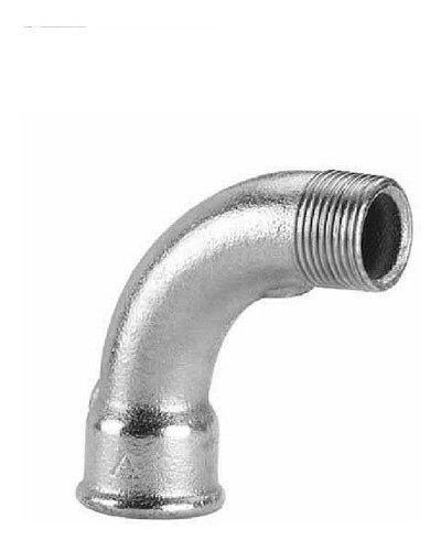 Curva 90° Mh Galvanizada 2 1|2 0