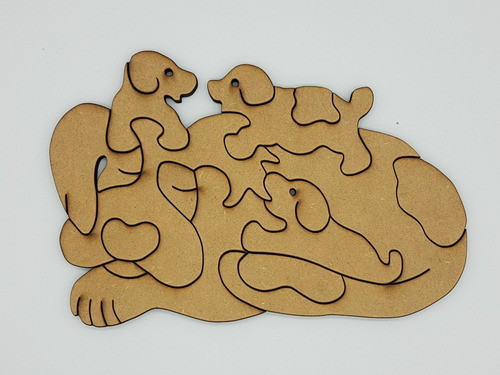 Rompecabezas Infantil - Mdf / Fibrofacil 5.5mm. Para Pintar 0