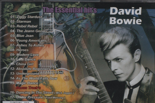 Cd David Bowie - The Essential Hits 1