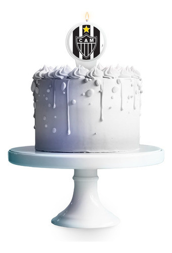 Vela Atlético Mineiro Para Bolo - Aniversário E Festa 1