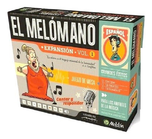 Juego De Mesa Expansión El Melómano - Versión Español Vol 1 0