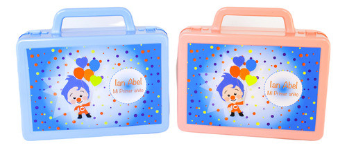 Valijitas Plim Plim  Golosinera Personalizada X15u Cumple 0