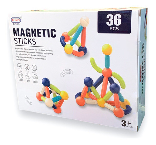 Sticks Magnéticos 36 Piezas 0