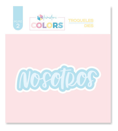 Scrapbooking Set 2 De Troqueles - Nosotros - Kimidori Colors 0