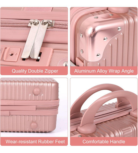 Maletin Para Maquillaje Amplio De Abs Con Banda Elastica ... 1