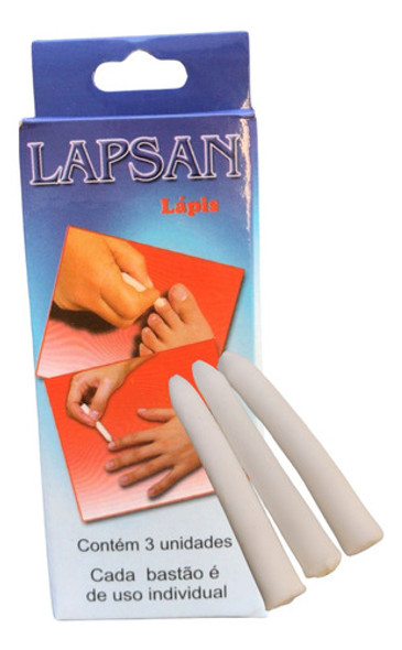 Lápis Adstringente Cicatriza Manicure/podólogo Cx C/ 3 Unid. 0