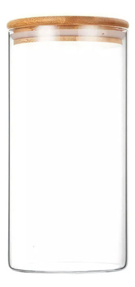 Frasco De Acrilico L Con Tapa Hermetica Organizador 2000 Ml 0