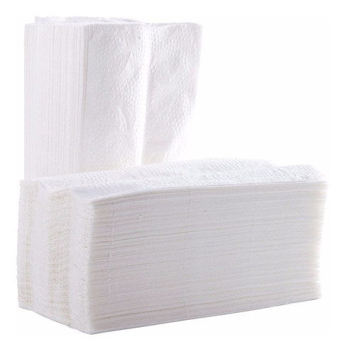 Toalha Interfolha Papel Branco Luxo Fardo Com 5.000 Folhas 0