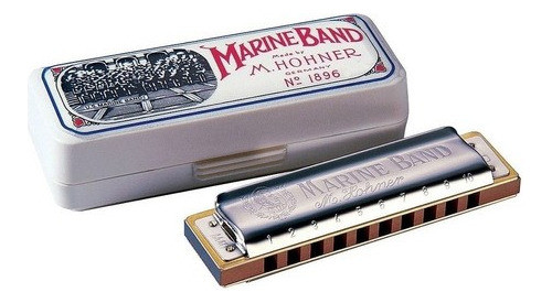 Armonica Hohner Marine Band Todos Tonos Musica Pilar 0