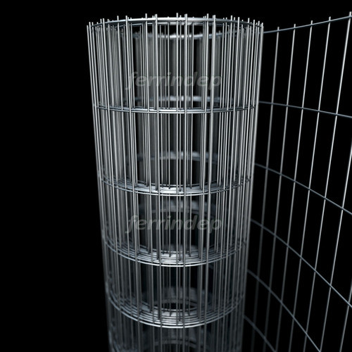 Malla Electrosoldada Cerco Galv  50x150mm 1 X 2mts Rollo 1