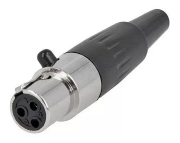 Conector Mini Cannon Xlr Hembra 3p Microfono Ficha Amphenol 0