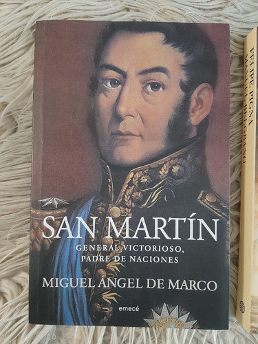 Lote 2 Libros San Martin / Martin Fierro 0