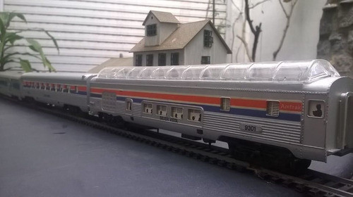 Gus Vagones Formacion Con Luz Amtrak H0 1
