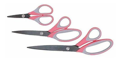 Conjunto De Tres Pares De Tijeras De Titanio E Hilo Para Cos 0