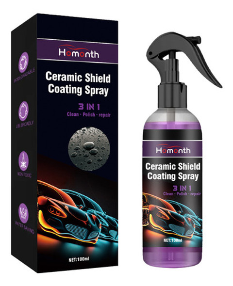 W Ceramic Shield Coating Spray Oxidação Líquida Cerâmica 700 0