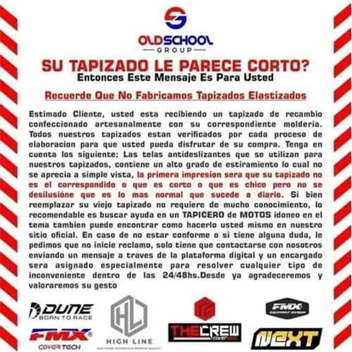 Juego De 3 Cubre Amortiguadores Neoprene Con Cierre Atv Quad 1