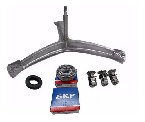 Kit Eje Soporte Tambor Rulemanes Y Reten Drean 166 0